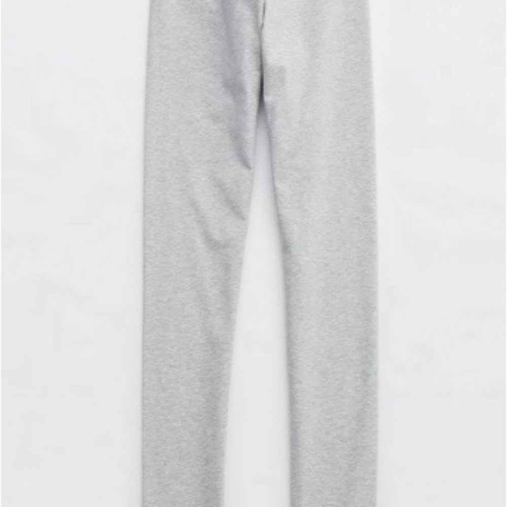 Aerie Offline OG Washed Drawcord Legging 
Medium Heather Grey